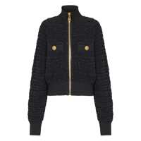 Bomber jacket Balmain Tweed Bomber Jacket Femei