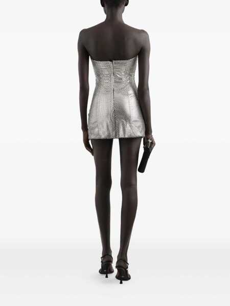 Rochii Dolce & Gabbana Dolce & Gabbana Silver Mini Dress SILVER Femei (BM 19288701) 3