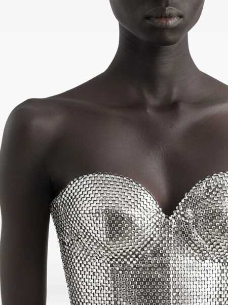 Rochii Dolce & Gabbana Dolce & Gabbana Silver Mini Dress SILVER Femei (BM 19288701) 5