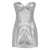 Dolce & Gabbana Dolce & Gabbana Silver Mini Dress SILVER