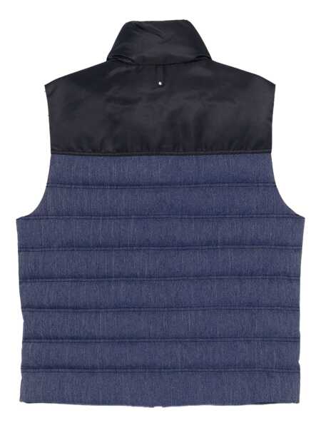 Geci de iarna Mackage Mackage Blue And Black Down Jacket Blue Barbati (BM 19288758) 2