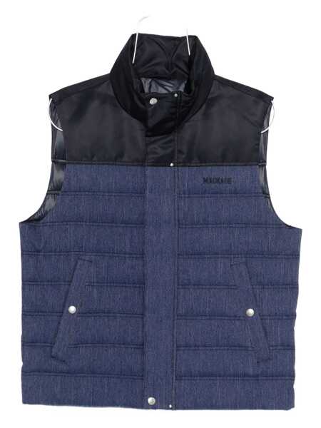 Geci de iarna Mackage Mackage Blue And Black Down Jacket Blue Barbati (BM 19288758) 1