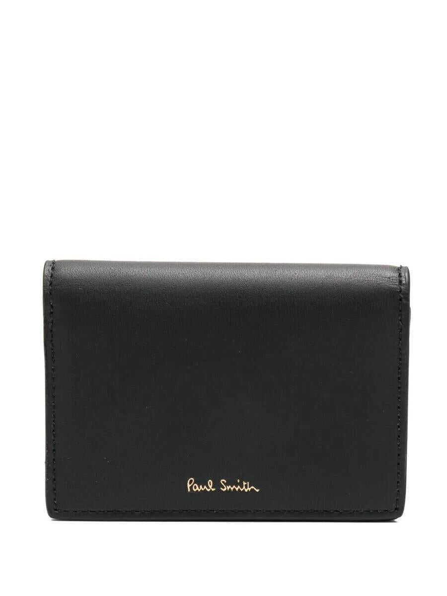 Portofele Paul Smith Paul Smith Men Wallet Fldr Crd Hldr Accessories Black Barbati (BM 19288896) 1