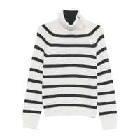 Pulovere Semicouture 'Irmina' Knitwear In Cashmere With Stripes Femei