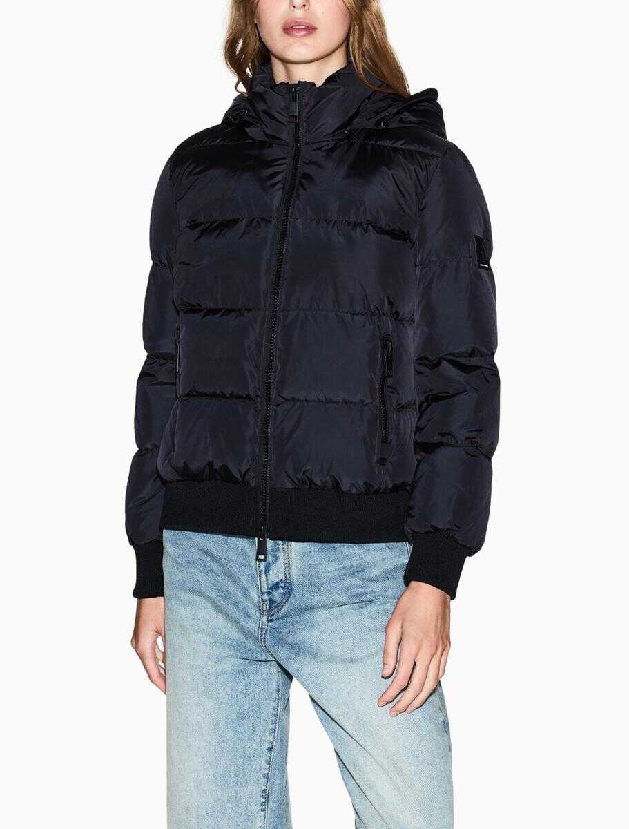 Paltoane Armani Exchange Armani Exchange Coats Black Femei (BM 19289685) 2