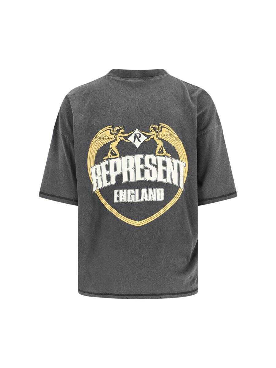 Topuri REPRESENT Represent T-Shirts And Polos GREY Barbati (BM 19289772) 2