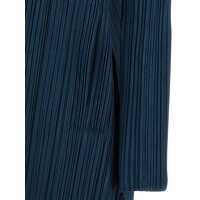 Pulovere PLEATS PLEASE ISSEY MIYAKE Dama - Cardigane PLEATS PLEASE ISSEY MIYAKE Pleats Please Issey Miyake Mellow Pleats Cardigan BLUE Femei (BM 19289883) - B-mall.ro