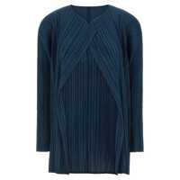 Cardigane Pleats Please Issey Miyake 'Mellow Pleats' Cardigan Femei