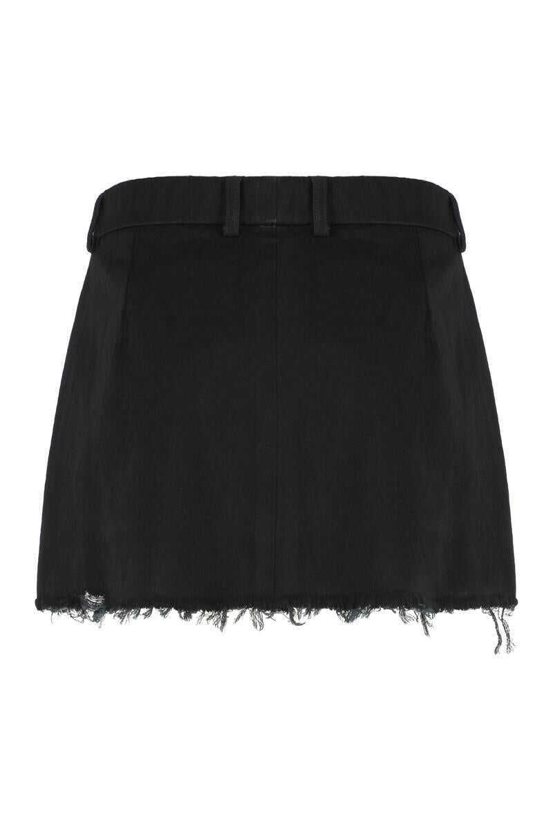 Fuste Balenciaga Balenciaga Wool Mini Skirt Black Femei (BM 19289913) 2