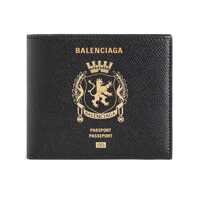 Portofele Balenciaga Passport Square Folded Wallet Accessories Barbati