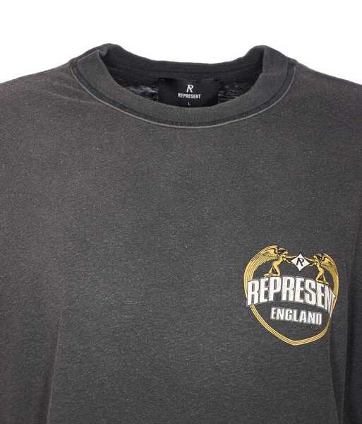 Topuri REPRESENT Represent T-Shirts And Polos GREY Barbati (BM 19290087) 4