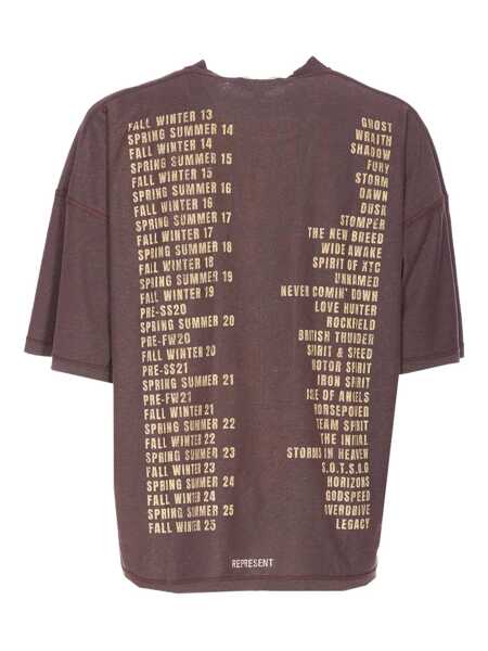 Topuri REPRESENT Represent T-Shirts And Polos BROWN Barbati (BM 19290366) 2