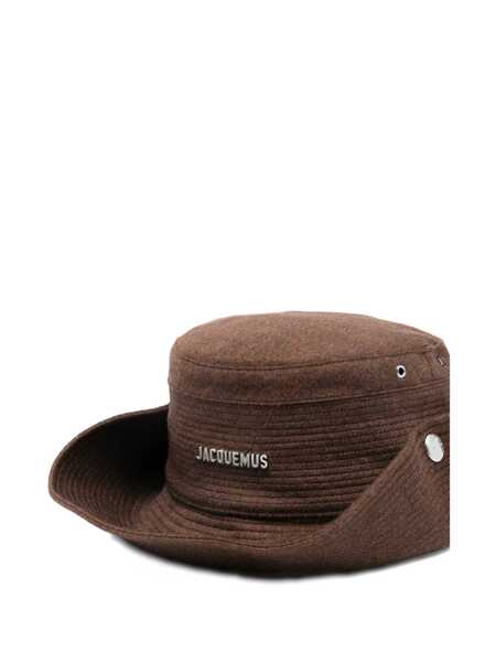 Sepci JACQUEMUS Jacquemus Hats BROWN Barbati (BM 19290762) 3