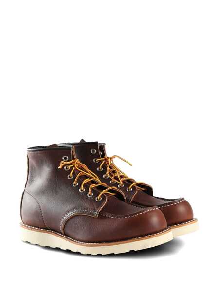 Ghete RED WING SHOES Classic Moc lace-up ankle boots Brown Barbati (BM 19291470) 2