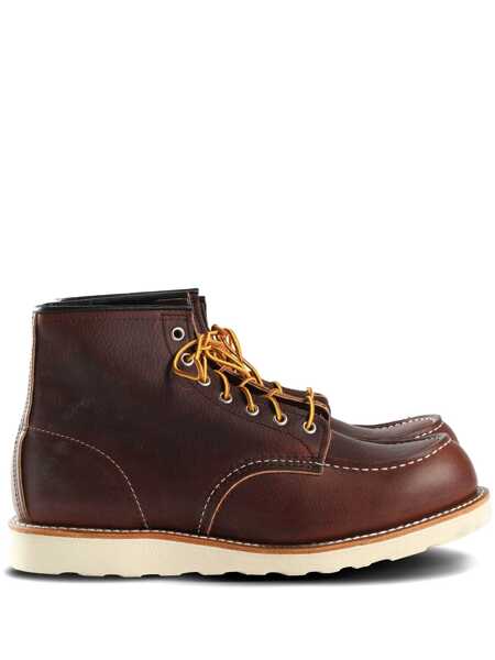 Ghete RED WING SHOES Classic Moc lace-up ankle boots Brown Barbati (BM 19291470) 1
