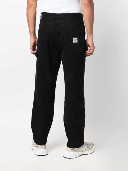 Pantaloni casual STSSY Trousers Black Barbati (BM 19291482) 4