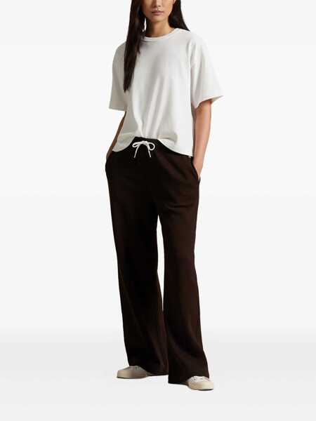 Pantaloni casual Ralph Lauren Pony sport pants Brown Femei (BM 19291500) 2