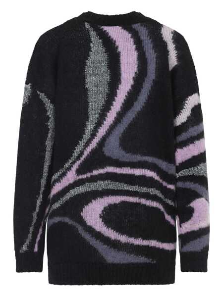 Cardigane PUCCI Marmo print cardigan Black Femei (BM 19291557) 2