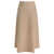 Max Mara Wool and cashmere flared skirt Beige
