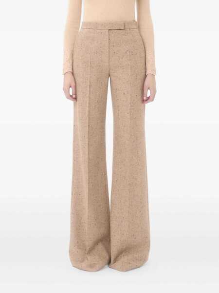 Pantaloni casual Valentino Garavani Natte Buttoned pants Beige Femei (BM 19291617) 3