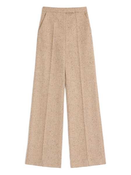 Pantaloni casual Valentino Garavani Natte Buttoned pants Beige Femei (BM 19291617) 1