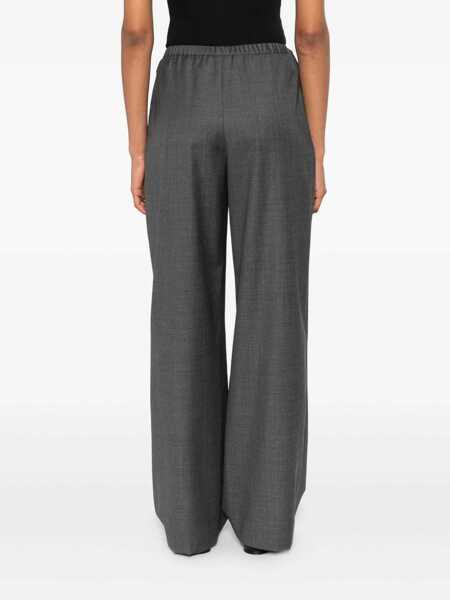 Pantaloni casual LOULOU DE SAISON Cove LDS Pants Grey Femei (BM 19291671) 4