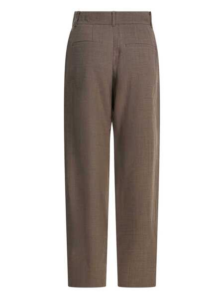 Pantaloni casual Sandbeige Trousers Beige Femei (BM 19291812) 2
