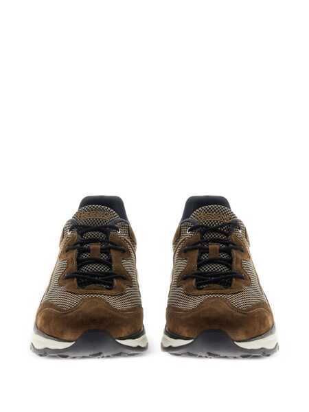Sneakers Herno Running suede sneakers Brown Barbati (BM 19291869) 3