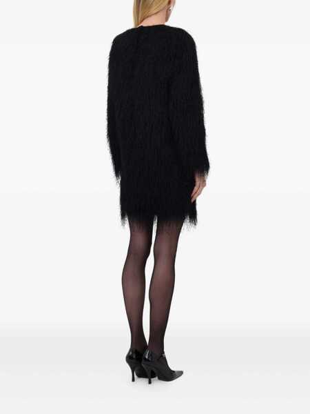 Rochii elegante LOULOU DE SAISON Tina Short dress Black Femei (BM 19291884) 4