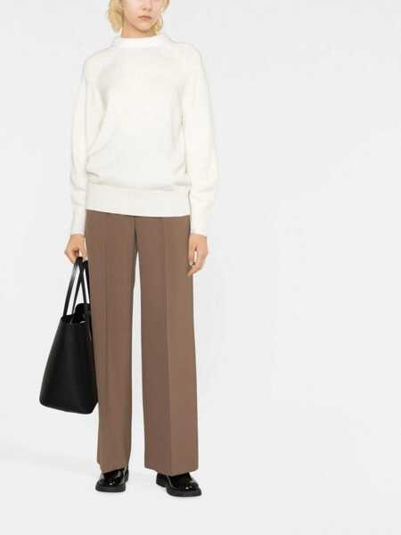 Pulovere LOULOU DE SAISON Cashmere Tino Sweater White Femei (BM 19291887) 2