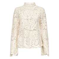 Pulovere Perforated silk "Wade" sweater Femei