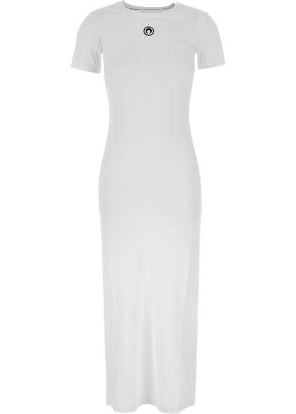 Rochii casual MARINE SERRE Midi Dress Moon WHITE Femei (BM 19291931) 1