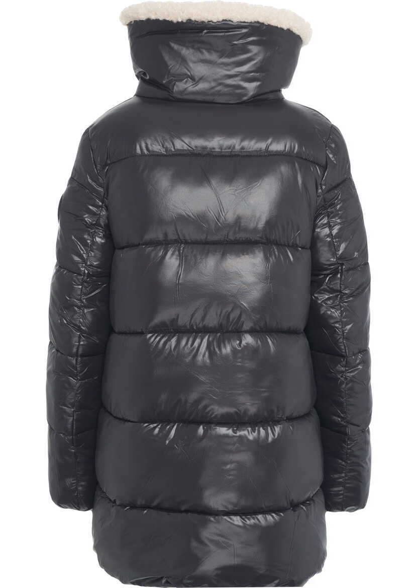 Geci de iarna Save the Duck Eco Puffer jacket Love Black Femei (BM 19291961) 3