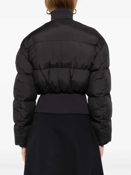 Geci de iarna Elisabetta Franchi Quilted puffer Black Femei (BM 19291967) 4