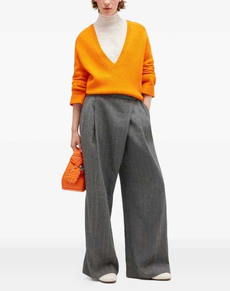 Pulovere Ganni Cashmere Sweater ORANGE Femei (BM 19292024) 2