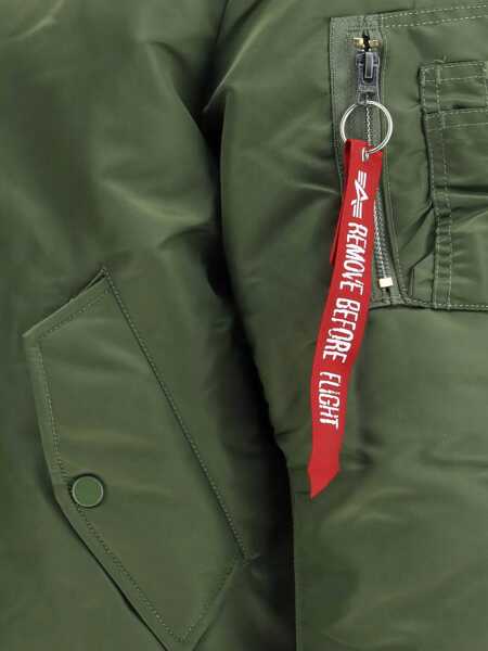 Bomber jacket Alpha Industries MA-1 Heritage Bomber Jacket 01 SAGE-GREEN Barbati (BM 19292069) 4