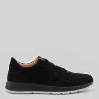 Sneakers Tod'S Black Leather Red Dot Sneakers Barbati