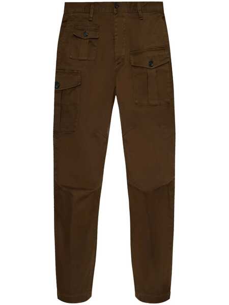 Pantaloni DSQUARED2 DSQUARED2  Trousers Beige Barbati (BM 19292496) 1
