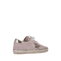 Sneakers Golden Goose Dama - Sneakers Golden Goose Golden Goose Super Star Suede Upper Laminated Star And Heel Glitter Edge PINK/PLATINUM Femei (BM 19292946) - B-mall.ro