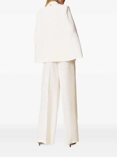 Geci TWINSET Twinset Cape Sleeve Blazer WHITE Femei (BM 19293240) 3