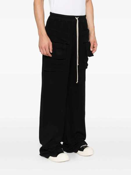 Pantaloni Rick Owens Rick Owens Drkshdw Trousers Black Barbati (BM 19293468) 3