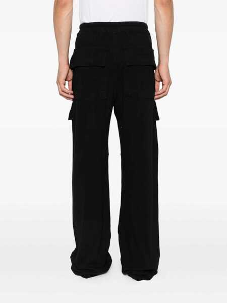 Pantaloni Rick Owens Rick Owens Drkshdw Trousers Black Barbati (BM 19293468) 4