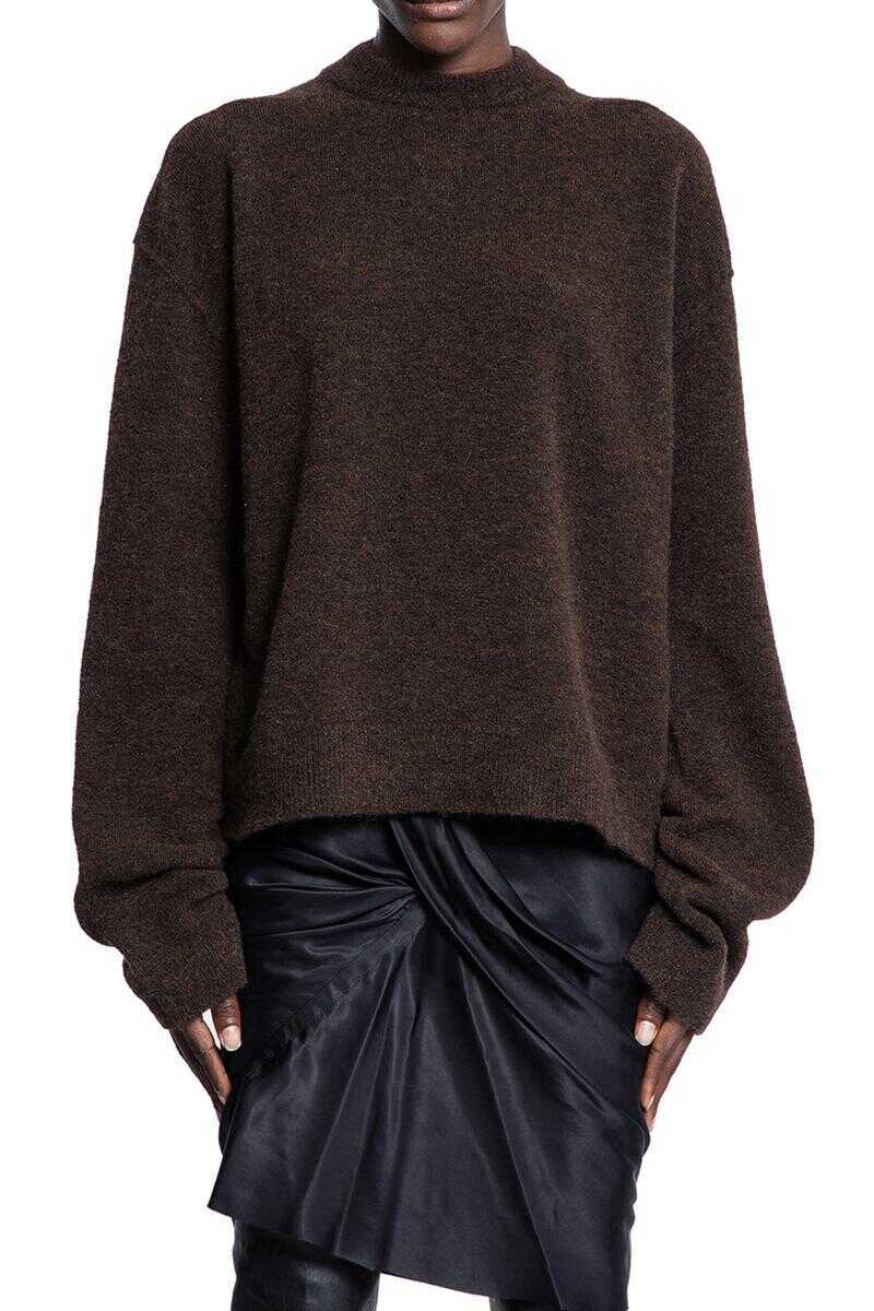 Pulovere Rick Owens Rick Owens Knitwear BROWN Femei (BM 19293738) 1