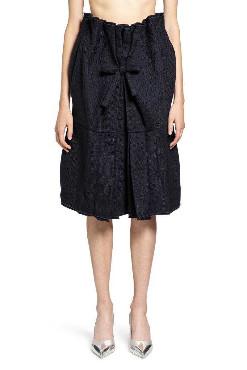 Fuste Prada Prada Skirts BLUE Femei (BM 19294284) 1