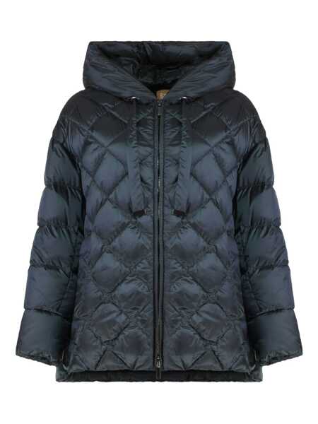 Geci Max Mara S Max Mara Padded Nylon Waterproof Jacket BLUE Femei (BM 19294491) 1