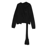 Cardigane Semicouture Grey 'Aurelia' Cardigan In Wool Femei