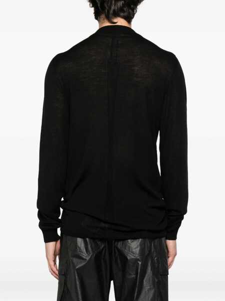 Pulovere Rick Owens Rick Owens Knitwear Black Barbati (BM 19294701) 4