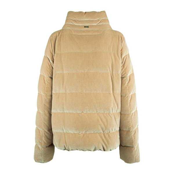 Geci Herno Herno Smooth Velvet Jacket GOLD Femei (BM 19295460) 2