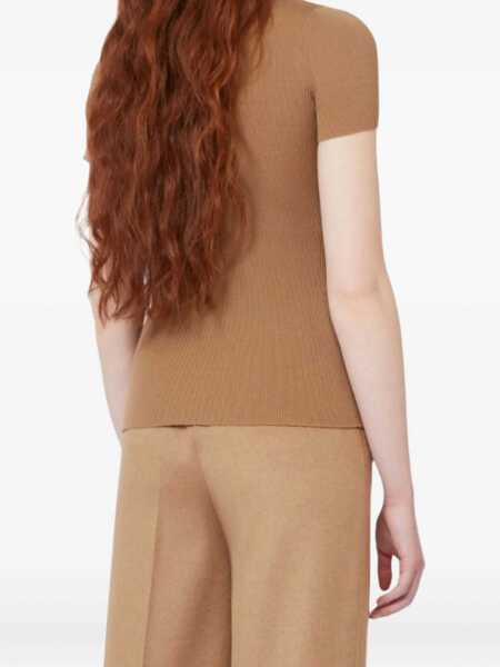 Topuri Max Mara Max Mara Tops Beige Femei (BM 19295565) 4