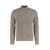 Rrd RRD Sweater With Zip Velvet Rave In Ribbed Fabric Beige